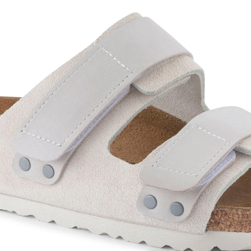 Birkenstock UJI Antique White Suede Women's