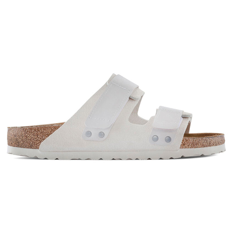 Birkenstock UJI Antique White Suede Women's