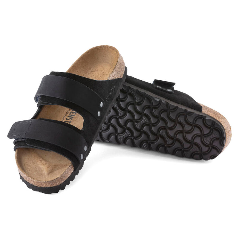 Birkenstock UJI Black Suede Women's