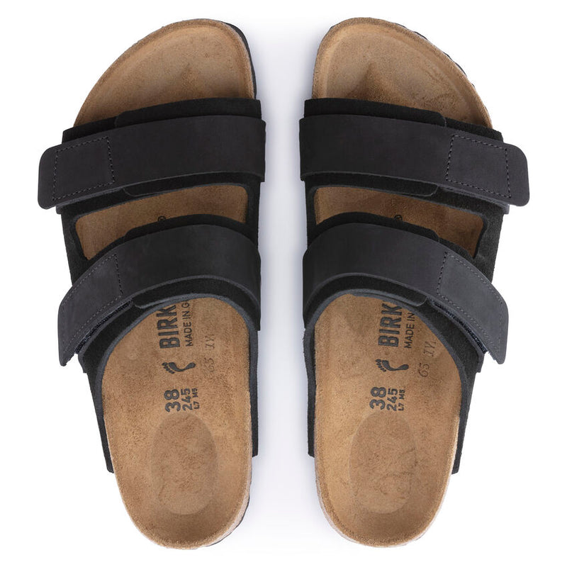 Birkenstock UJI Black Suede Women's