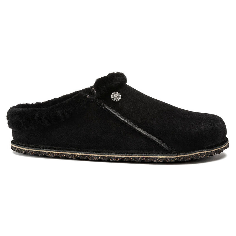 Birkenstock Zermatt Premium Suede Shearling Black Women's