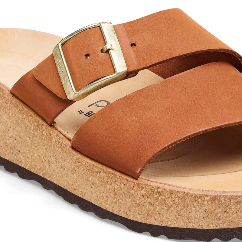 Birkenstock Almina Nubuck Leather Pecan Women's 1