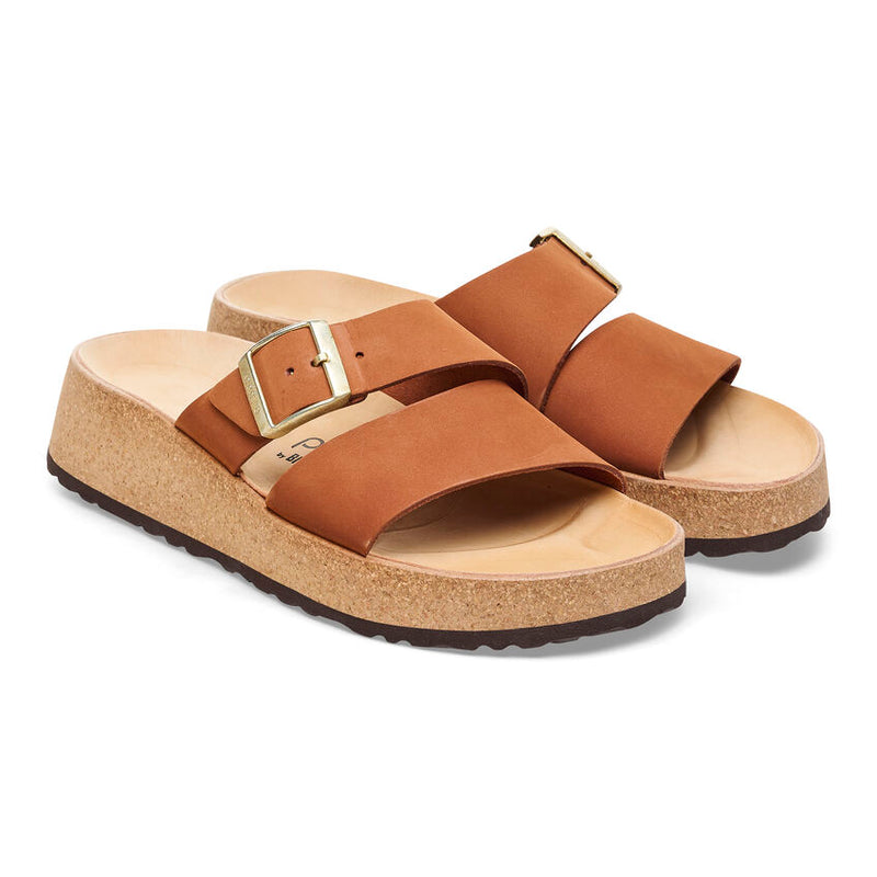 Birkenstock Almina Nubuck Leather Pecan Women's 3