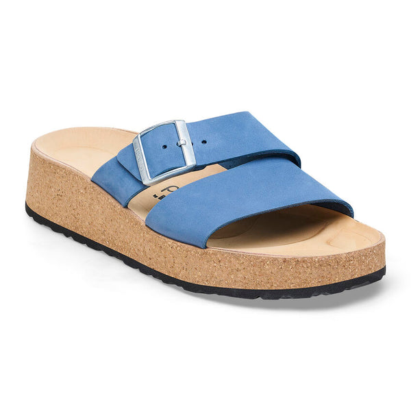 Birkenstock Almina Nubuck Leather Elemental Blue Women's 2