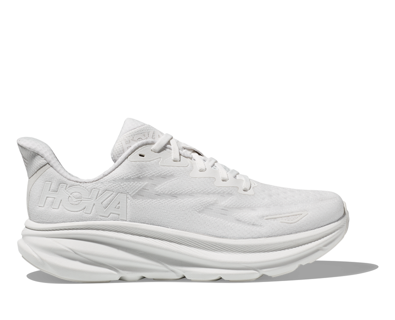 Hoka Clifton 9 White White Women's