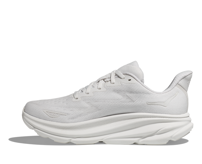 Hoka Clifton 9 White White Women's