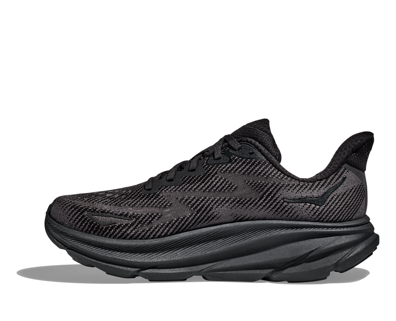 Hoka Clifton 9 Black Black Women's 1