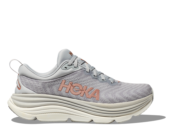 Hoka Gaviota 5 Harbor Mist Rose Gold Women's