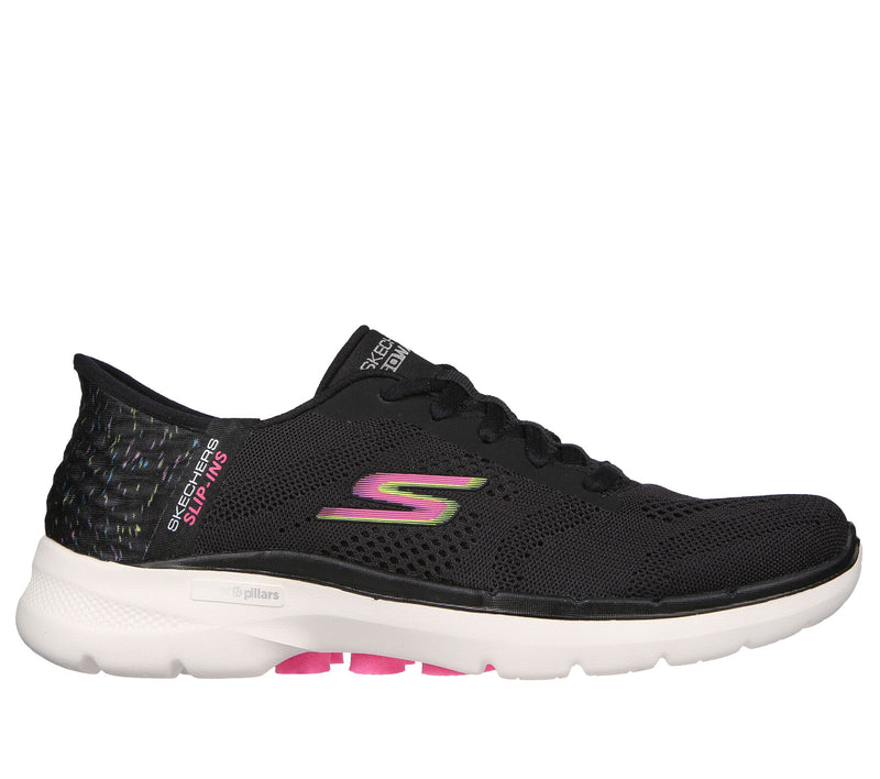 Slip-Ins: GO WALK 6 - Vivid Idea Black Multi Women's