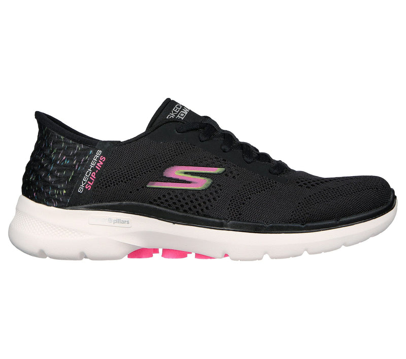 Slip-Ins: GO WALK 6 - Vivid Idea Black Multi Women's