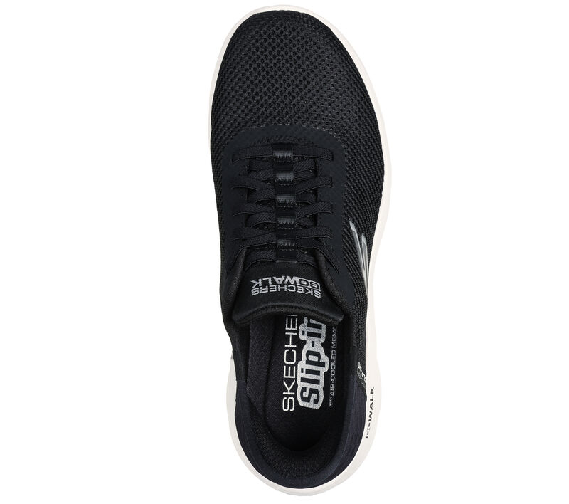 Skechers Slip-ins: GO WALK Flex - Grand Entrance Black White Women's