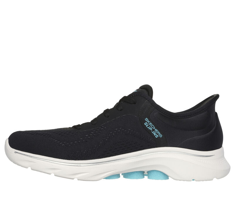 Skechers Slip-ins GO WALK 7 Valin Black Aqua Women's 1