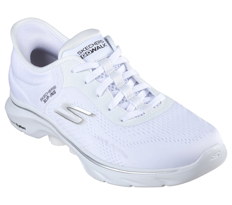 Skechers Slip-ins: GO WALK 7 - Valin White Women's