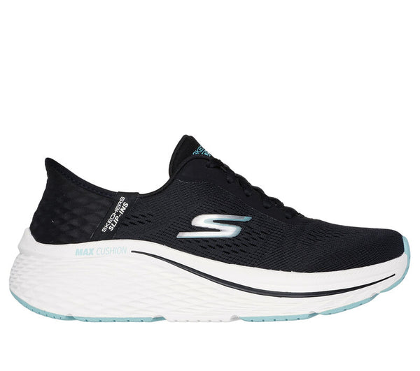 Skechers Slip-ins Max Cushioning Elite Vanish Black Blue Women's