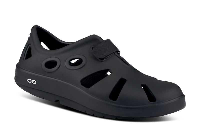 Oofos Oocandoo Sandal Black Men's