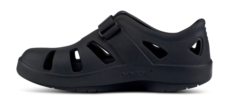 Oofos Oocandoo Sandal Black Men's