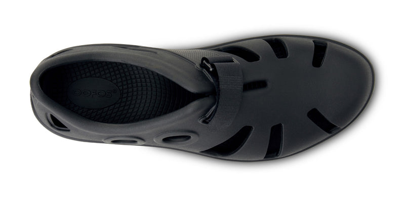 Oofos Oocandoo Sandal Black Men's