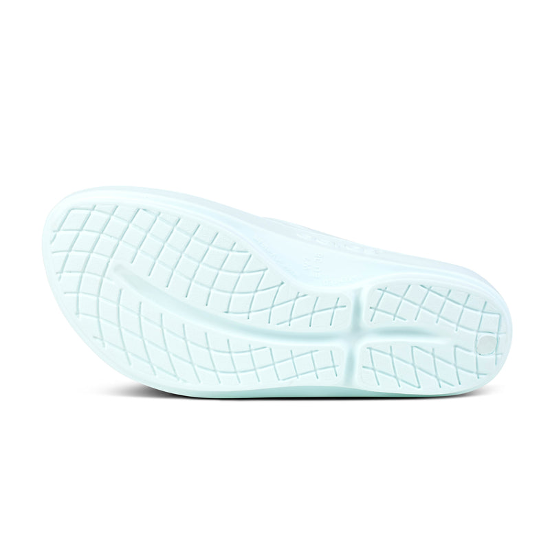 OOFOS OOlala Luxe Sandal Ice Women's 6