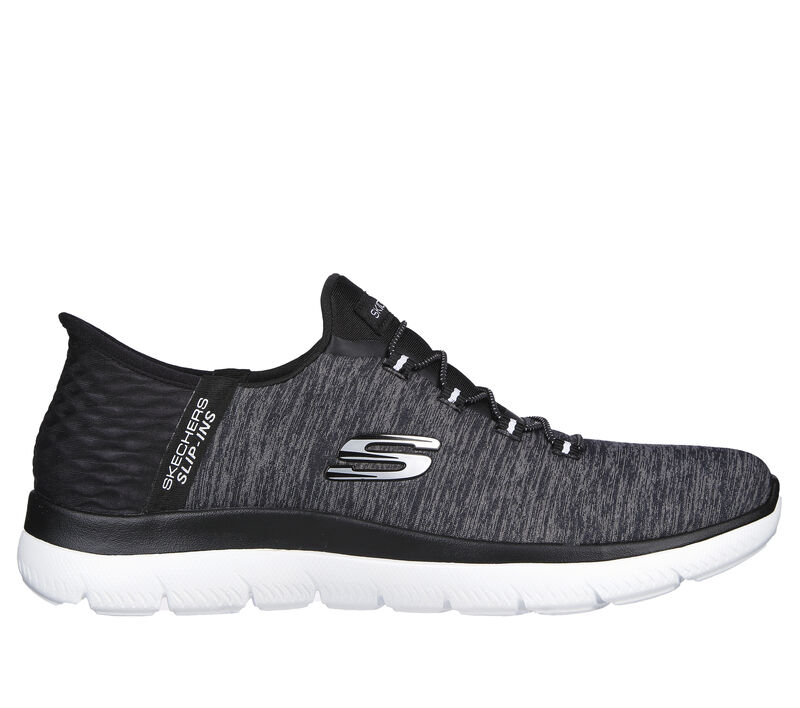 Skechers Slip-ins: Summits Dazzling Haze Black White Women's