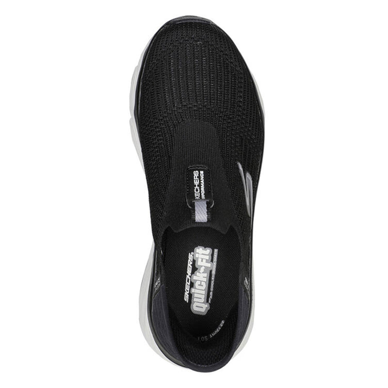 Skechers Slip-ins: Max Cushioning - Smooth Black White Women's 