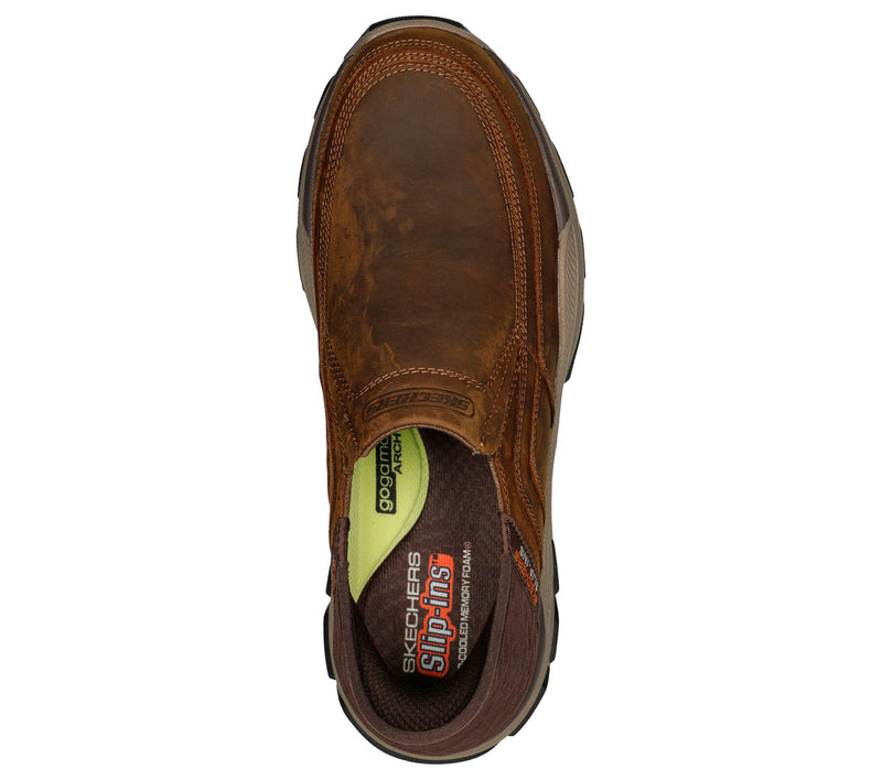 Skechers Slip-ins RF: Respected - Elgin Brown Men's