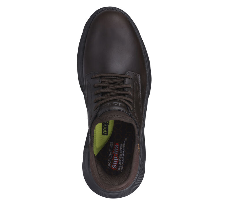 Skechers Slip-ins: Garza - Gervin Chocolate Brown Men's