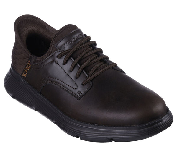 Skechers Slip-ins: Garza - Gervin Chocolate Brown Men's