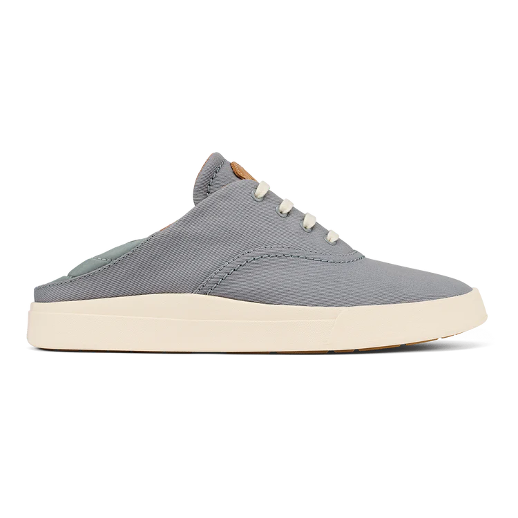 Olukai Kohu Canvas Casual Sneaker Mist Grey Women's 1