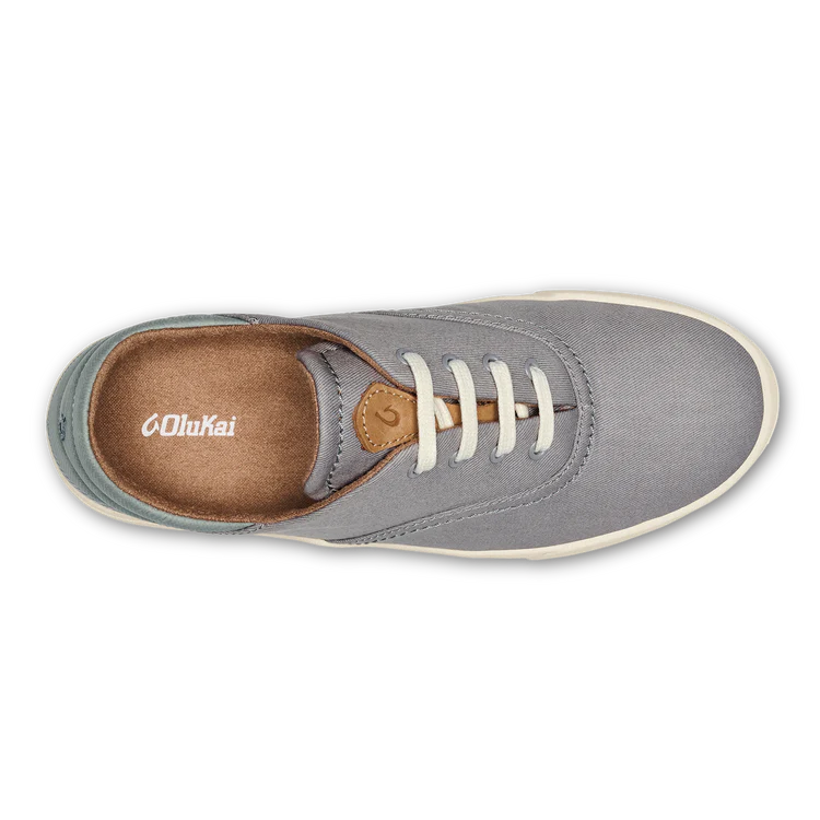 Olukai Kohu Canvas Casual Sneaker Mist Grey Women's 2