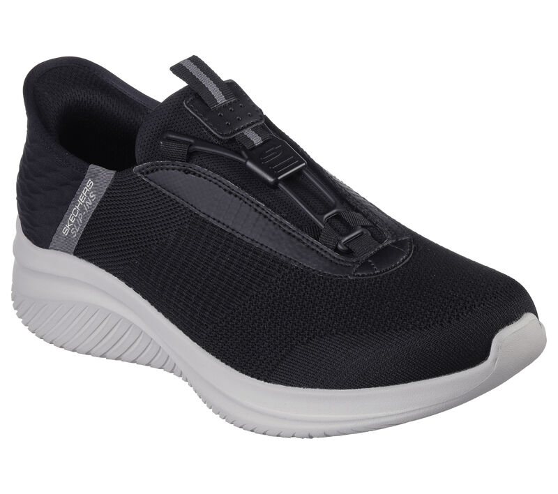 Skechers Slip ins Ultra Flex 3.0 Finnik Black Gray Men's