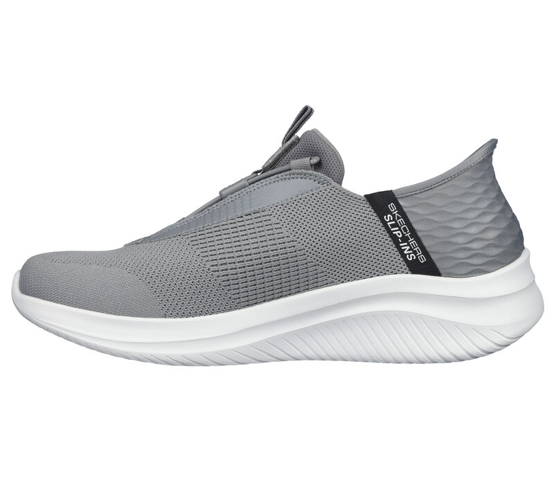 Skechers Slip ins Ultra Flex 3.0 Finnik Gray Black Men's 4