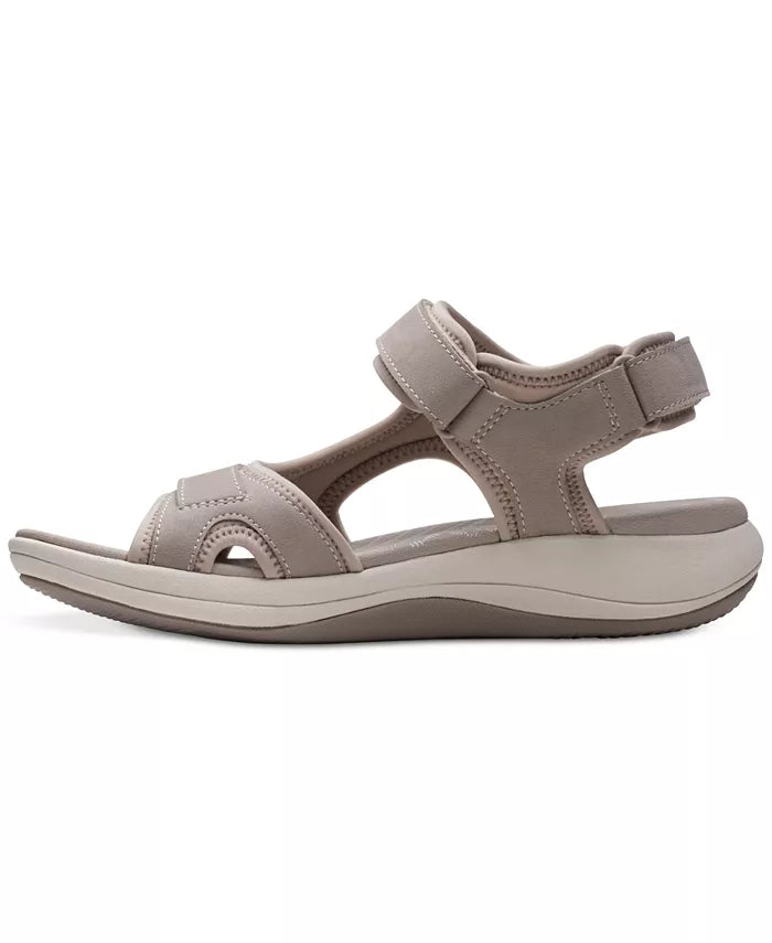 Clarks Mira Bay Sandal Stone Taupe Women's 1