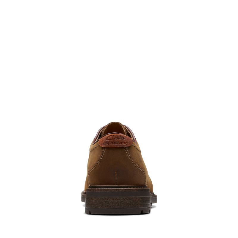 Clarks Un Shire Low Beeswax Leather Men's