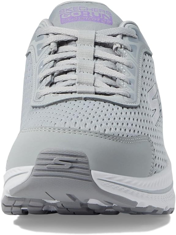 Skechers Slip-ins GO RUN Consistent 2.0 Endure Gray Lavender Women's 4