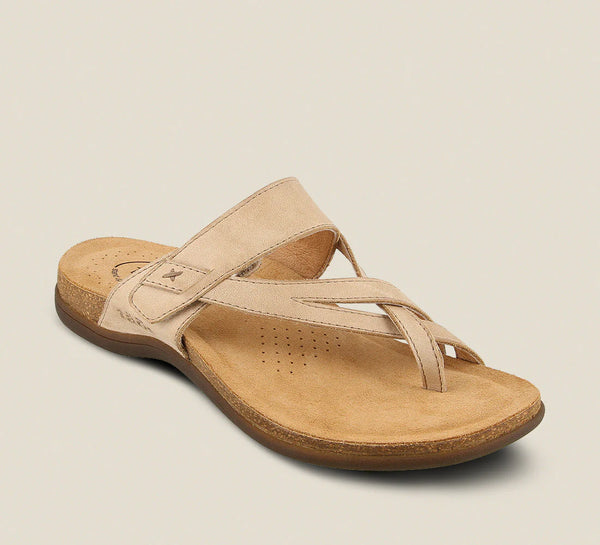 Taos Perfect Sandal Stone Women's