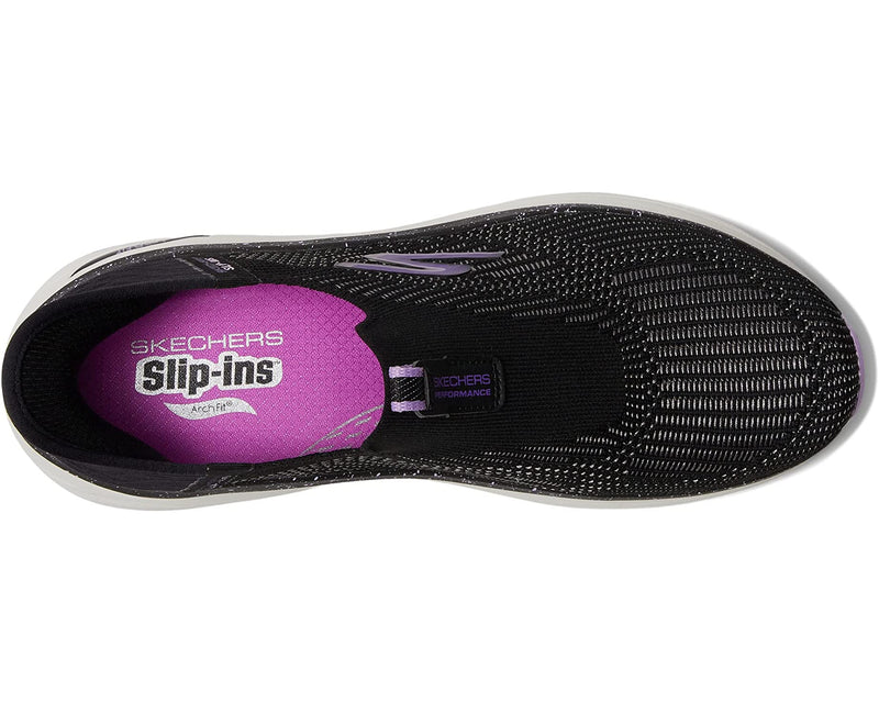 Skechers Slip-ins Max Cushioning AF - Fluidity Black Purple Women's