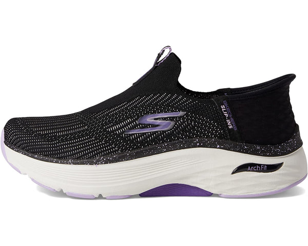 Skechers Slip-ins Max Cushioning AF - Fluidity Black Purple Women's