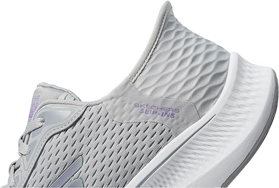 Skechers Slip-ins GO RUN Consistent 2.0 Endure Gray Lavender Women's 2