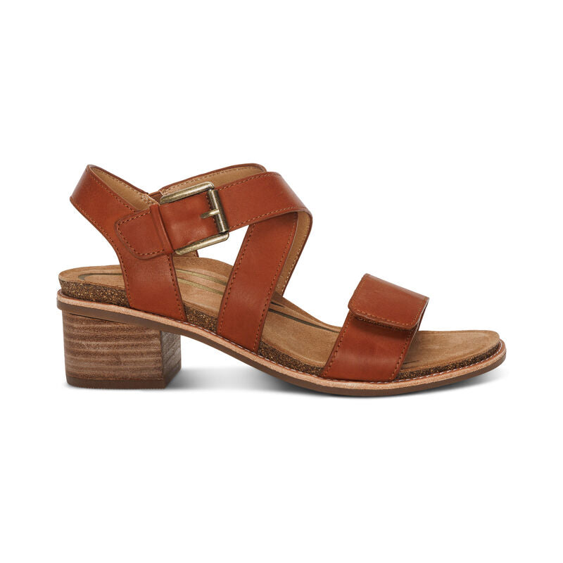 Aetrex Kristin Cognac Women's Sandal 2