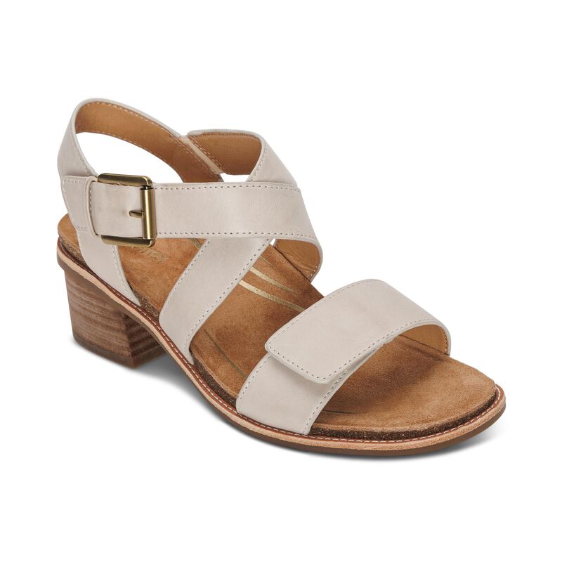 Aetrex Kristin Ivory Women's Sandal 1