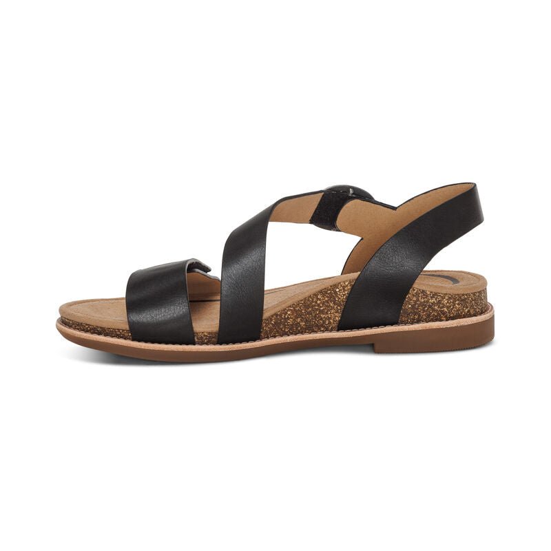 Aetrex Tamara Black Women's Sandal 4