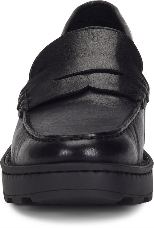 Born Carrera Penny Loafer Black Women's