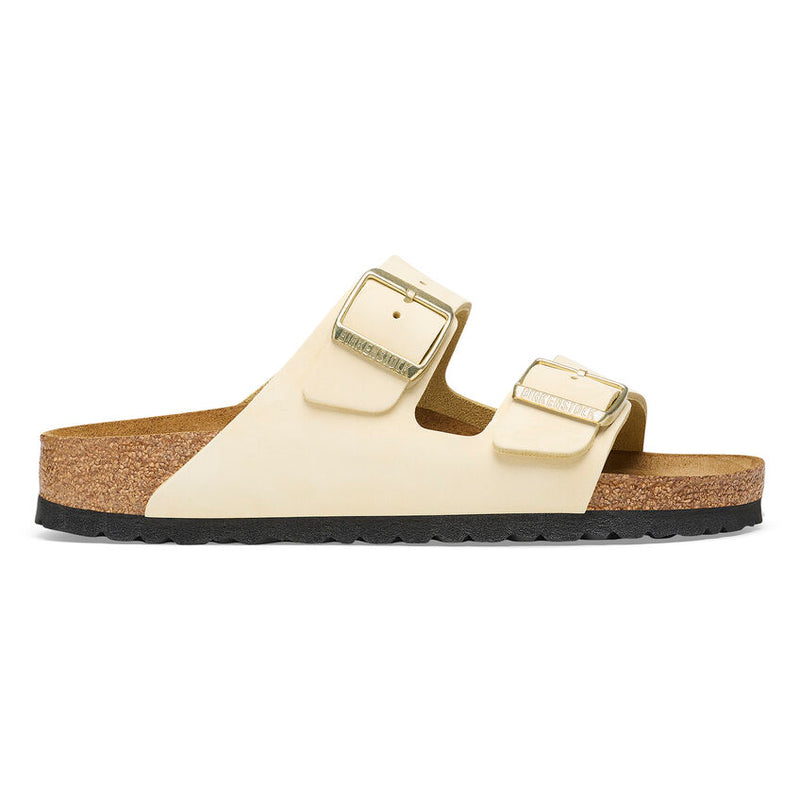 Birkenstock Arizona Ecru Soft Footbed Sandal 5