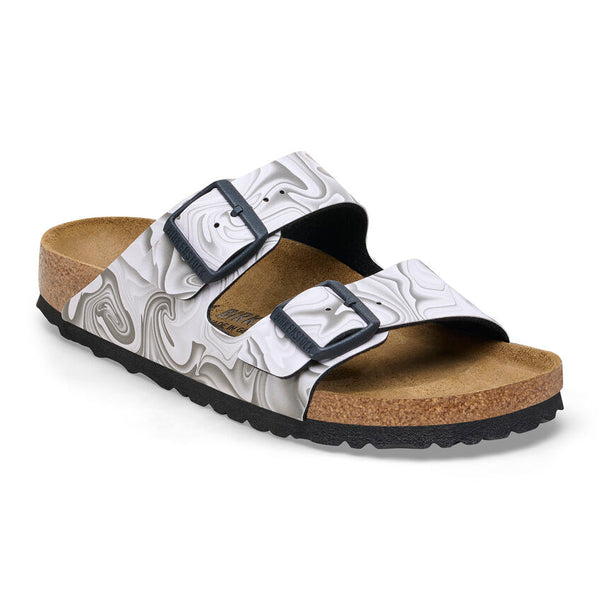 Birkenstock Arizona Marble Black White  1