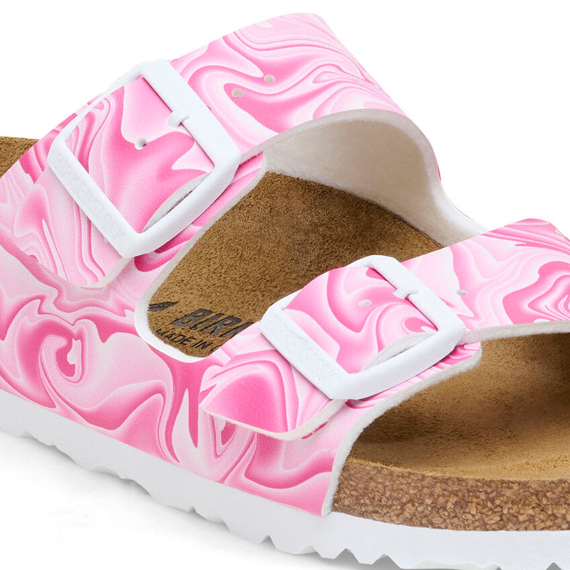 Birkenstock Arizona Marble Fuschia Tulip Birk Flor 6