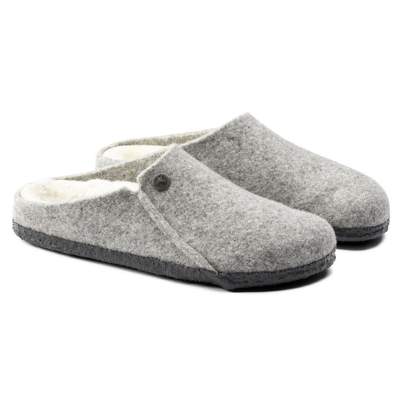 Birkenstock Zermatt Shearling Light Grey Women's 4