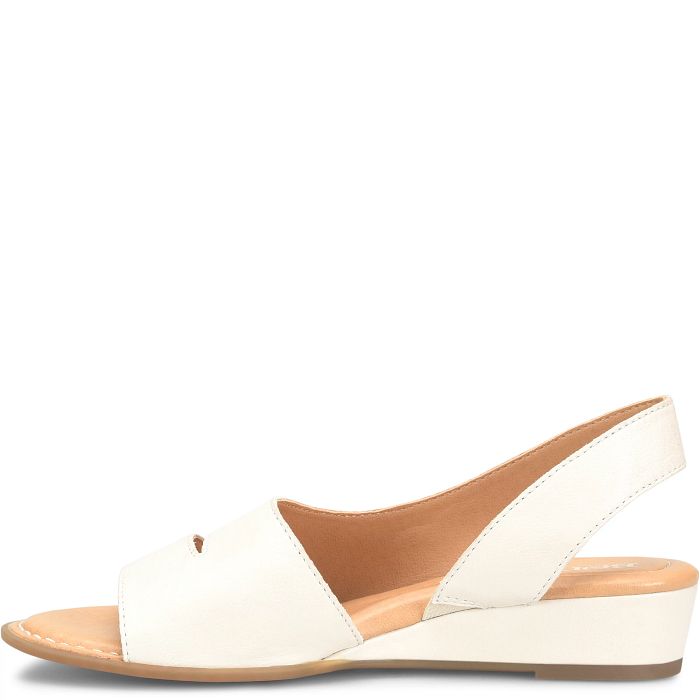 Born Crista White Ivory Women's Sandal 8