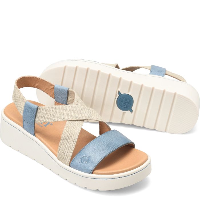 Born Kasady Blue Women's Sandal 5