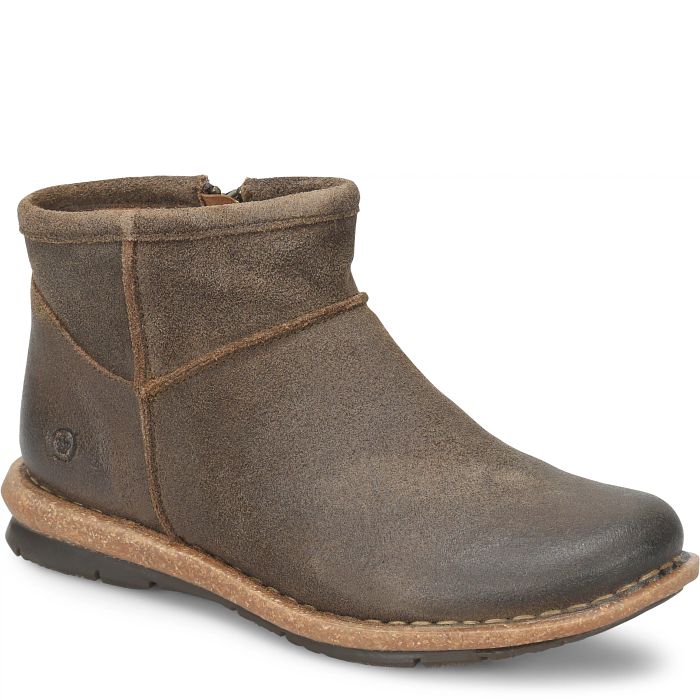 Born Tinley Boot Taupe Avola Distressed Women's 1