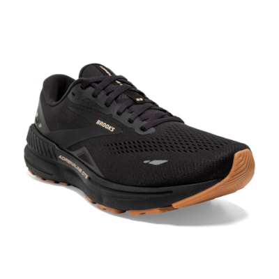 Brooks Adrenaline GTS 23 Black Cream Biscuit Wide Width Women's 1